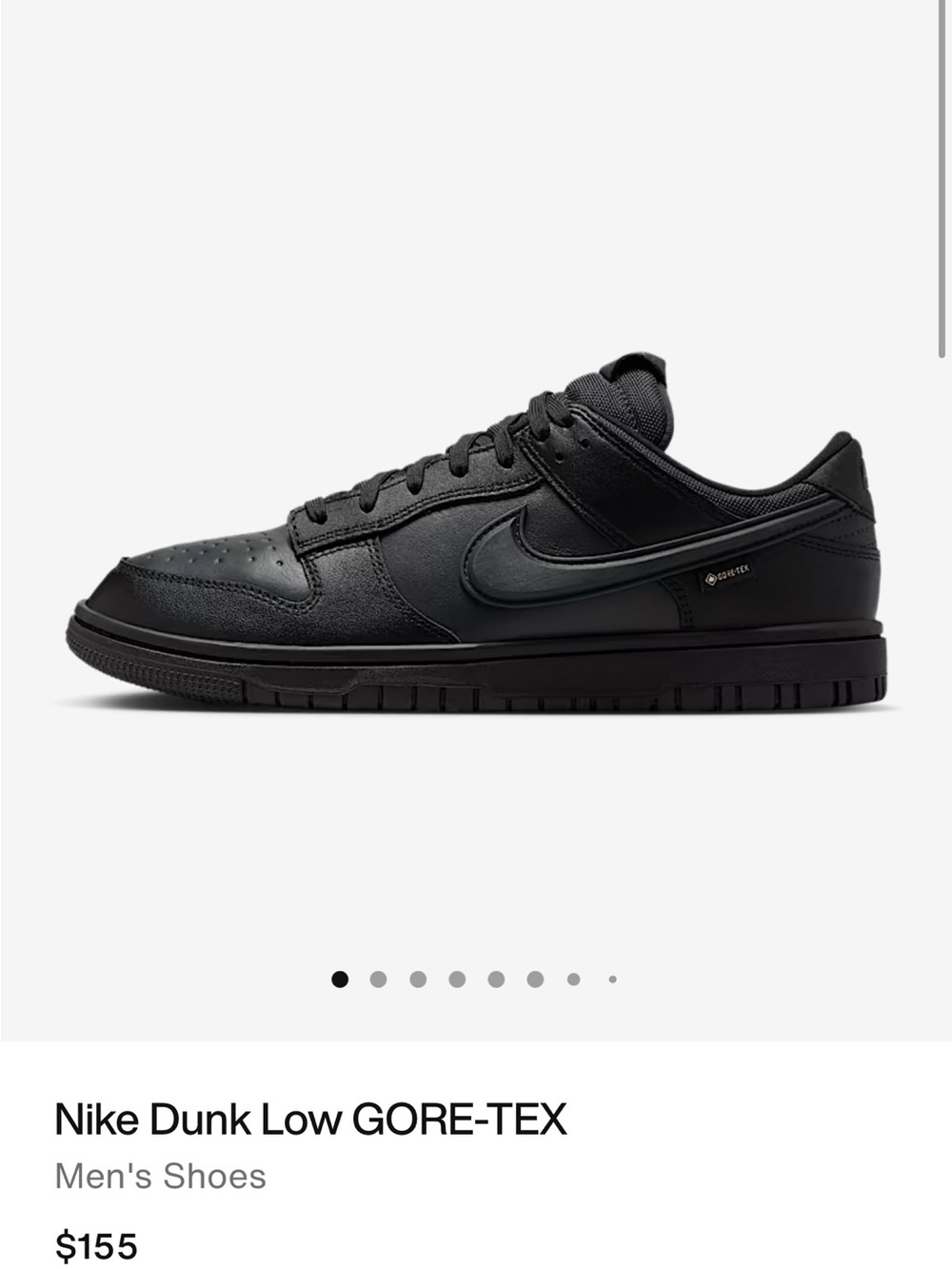 Nike Dunk Low GORE‑TEX - Black
